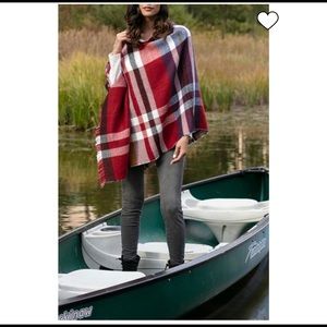 Grace and Lace reversible scarf/poncho